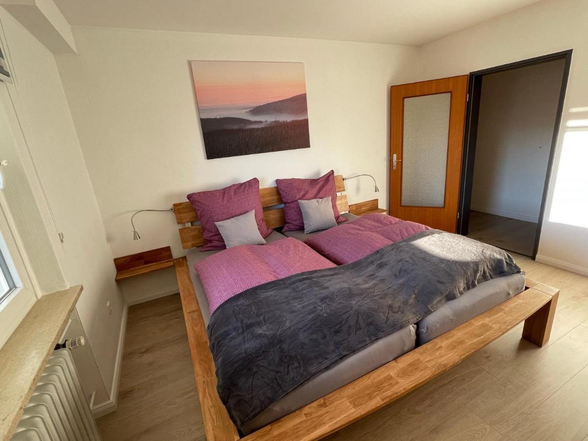 Ferienwohnung Elfengast, Fasssauna, Harzurlaub In Bester Lage 巴特哈尔茨堡 外观 照片
