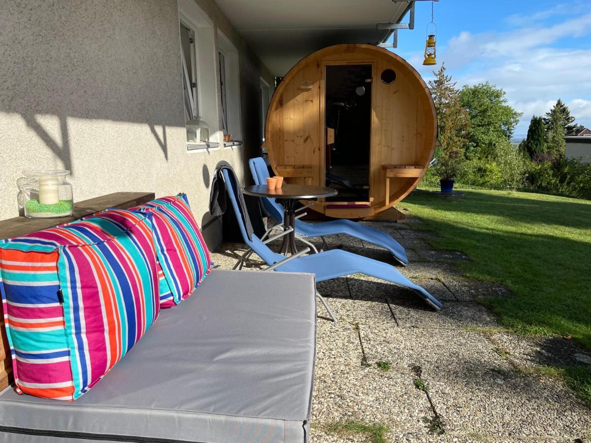 Ferienwohnung Elfengast, Fasssauna, Harzurlaub In Bester Lage 巴特哈尔茨堡 外观 照片